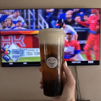 Hi Boba - Oolong tea w/cheese foam & boba during the World Baseball Classic. $6.68 (3/21/2023) Go Team USA! - Bubble Tea Near Me - Hobbs, New Mexico