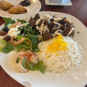 Pom & Olive - Combination platter - Mediterranean Near Me - Costa Mesa, California