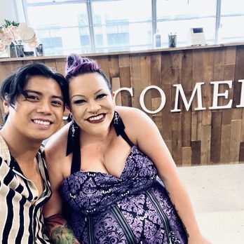 Cocomelody - My stylist, Albert, and me after I said yes! - Bridal Near Me - Los Angeles, California