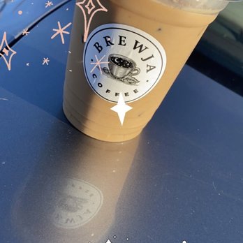 Brewja Coffee - Iced coffee with hazelnut - Coffee & Tea Near Me - San Lorenzo, California