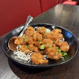 Honey shrimp at PF Changs Honey shrimp at PF Changs