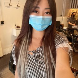 Hair Extensions By Seiji Uehara - Mix with silver color hair extensions.