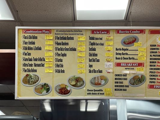 Menu photo 1 Rosarito Mexican Food Pasadena, CA Menu photo 1 Rosarito Mexican Food Pasadena, CA