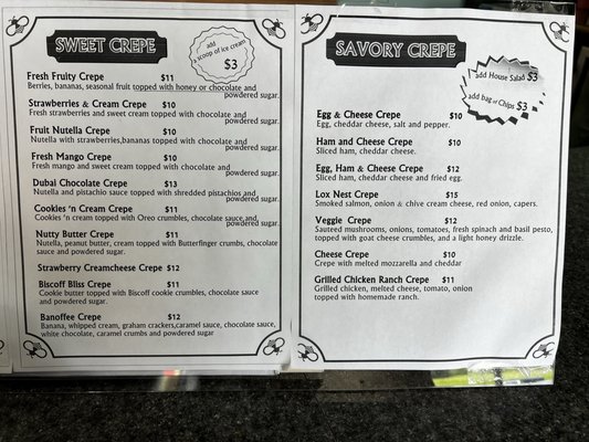 Menu photo 2 Honey & Crepe Dayton, OH Menu photo 2 Honey & Crepe Dayton, OH