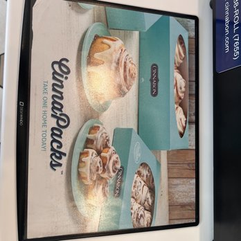 Cinnabon - a picture of a picture of a cake - Bakeries Near Me - Elk Grove, California