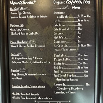 Brickhaus Coffee - Current menu as of July 2025. - Coffee & Tea Near Me - Beaverton, Oregon