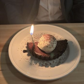The Butcher's Cellar - Chocolate Custard Tart - Steakhouses Near Me - Woodway, Texas