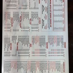 Regular Menu Regular Menu