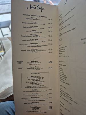 Menu photo 2 Jules Bistro Toronto, ON