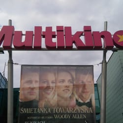 Multikino - Logo nad wejściem.