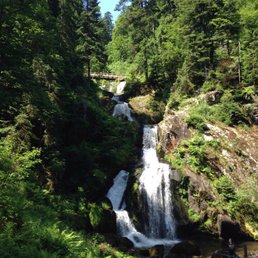 You get to see this waterfall from 3 different levels on their hiking trail. You get to see this waterfall from 3 different levels on their hiking trail.