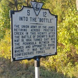 Into the Bottle Historical Marker - Into the Bottle Historical Marker, Richmond VA
