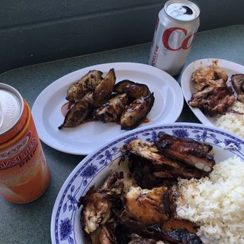 Asian-American Bar-B-Q - More than enough for two hungry travelers - Barbeque Near Me - Weed, California Asian-American Bar-B-Q - More than enough for two hungry travelers - Barbeque Near Me - Weed, California