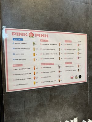 Menu photo 5 Pink Pink Tea Shoppe San Francisco, CA