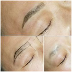 Permanent makeup
Combination
(microblading+ombre)