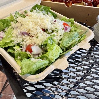 A Squared Pizza - House salad - Pizza Near Me - Charlottesville, Virginia