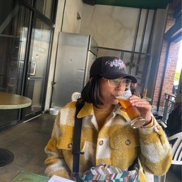 Little outside patio beer