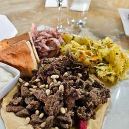 Beef shawarma