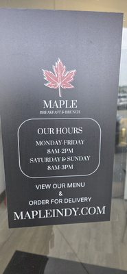 Menu photo 4 Maple Indianapolis, IN