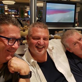 Hilltop Kitchen & Bar - Friends having a blast! - Wine Bars Near Me - Syosset, New York