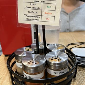 Curry Hyuga - The powdered spicy peppers (with heat level info) - Japanese Curry Near Me - Cupertino, California Curry Hyuga - The powdered spicy peppers (with heat level info) - Japanese Curry Near Me - Cupertino, California