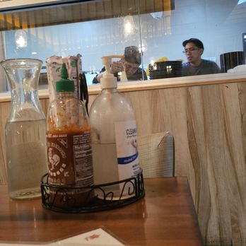 Trendy Dumpling - Our table faced the kitchen but didn't get to see any noodle pulling - Noodles Near Me - Houston, Texas