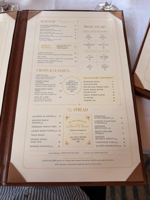 Menu photo 4 Ocean Prime Tampa, FL
