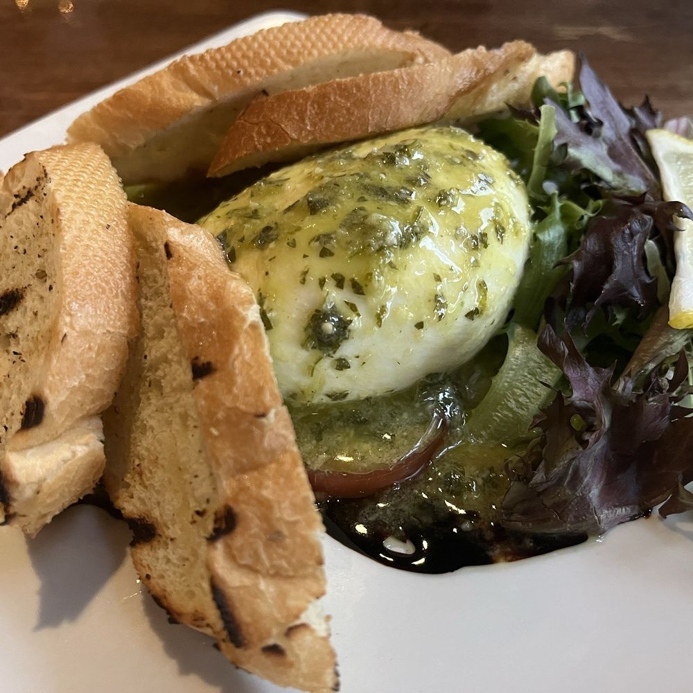 Burrata appetizer