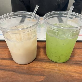 Casa De Alma Camaron Pelao - Horchata and Agua de Pepino (Cucumber water) - Mexican Near Me - Gridley, California