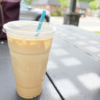 Humphrey's Coffee - a plastic cup with a blue straw - Coffee & Tea Near Me - Haworth, New Jersey Humphrey's Coffee - a plastic cup with a blue straw - Coffee & Tea Near Me - Haworth, New Jersey