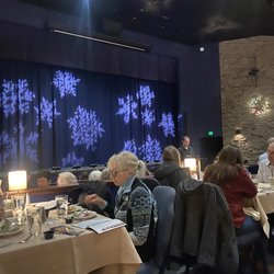 The Candlelight - Stage and tables