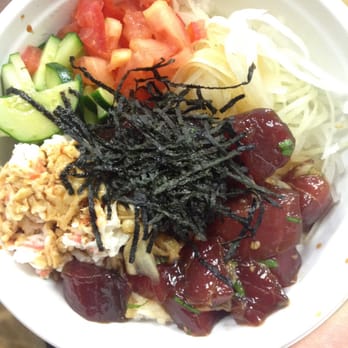 Aloha Cones - Shoyu ahi poke bowl! - Sushi Bars Near Me - Honolulu, Hawaii