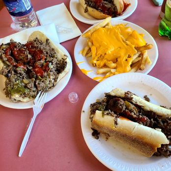Michael's Sandwich Shop - Extra large combo steak sandwich with cheese fries - Sandwiches Near Me - Woodlyn, Pennsylvania