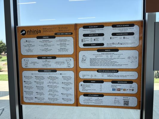 Menu photo 3 Nhinja Express Oklahoma City, OK