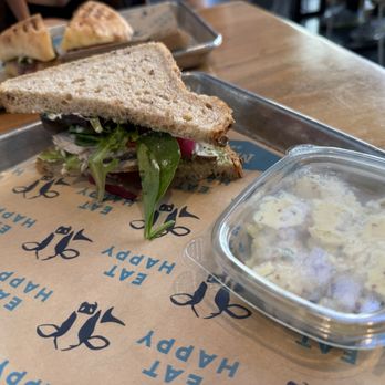 Mendocino Farms - Half Farm Club and small Southern Potato Side - Salad Near Me - San Jose, California Mendocino Farms - Half Farm Club and small Southern Potato Side - Salad Near Me - San Jose, California