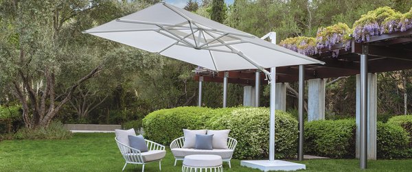 blue patio umbrella replacement LAUSAINT HOME Accessories for Cantilever Umbrella Patio Umbrella  Replacement Canopy