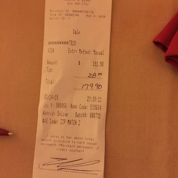 Mary's Restaurant - Our receipt, with gratuity included. Thanks guys. - New American Near Me - Herrin, Illinois Mary's Restaurant - Our receipt, with gratuity included. Thanks guys. - New American Near Me - Herrin, Illinois