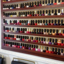 All the regular polish colors to pick from....
