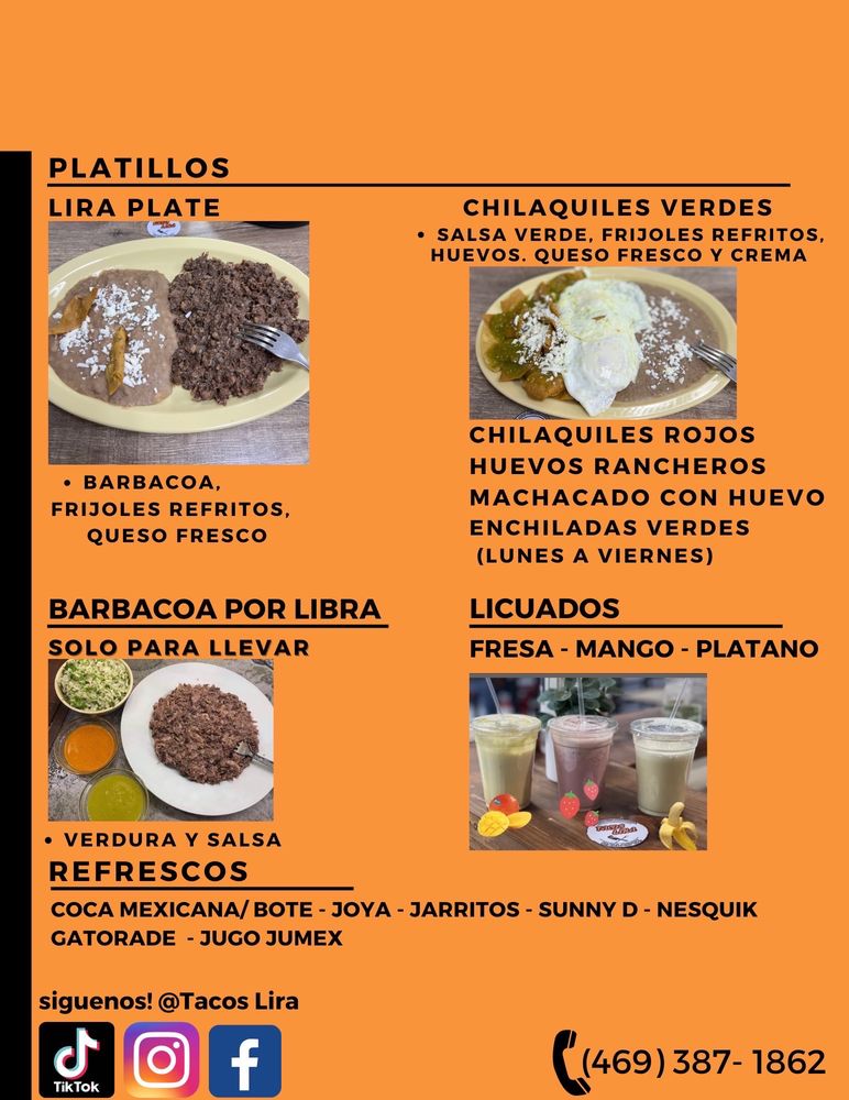 Tacos Lira Dallas