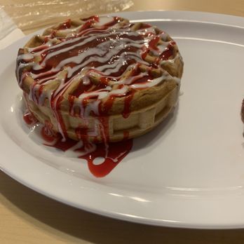 Drip Jar - Cream cheese strawberry waffles. - Juice Bars & Smoothies Near Me - Lake Wales, Florida