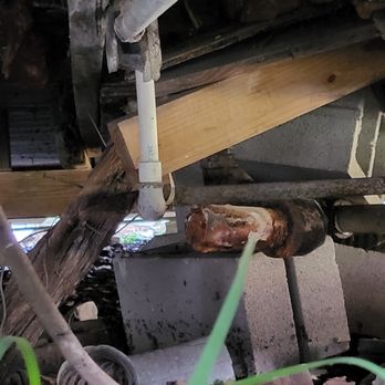 JC's Plumbing Repairs - Busted three quarter inch copper pipe - Plumbing Near Me