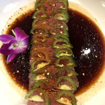Tang's Sushi - Pepper fin with extra jalapeños - Sushi Bars Near Me - Roseville, California Tang's Sushi - Pepper fin with extra jalapeños - Sushi Bars Near Me - Roseville, California