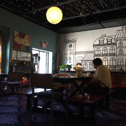 Wicked Brew Cafe - View from my cozy arm chair