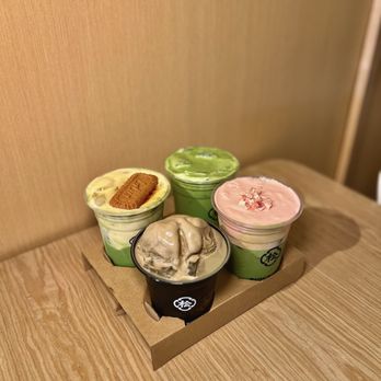 Matsu Matcha - Hojicha Gelato on Hojicha ($7.75), Guava Matcha Latte ($8.45), Triple Matcha ($7.95), Banana Pudding Matcha Creme Brulee ($8.95) - Desserts Near Me - Santa Clara, California Matsu Matcha - Hojicha Gelato on Hojicha ($7.75), Guava Matcha Latte ($8.45), Triple Matcha ($7.95), Banana Pudding Matcha Creme Brulee ($8.95) - Desserts Near Me - Santa Clara, California