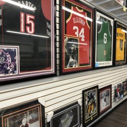 Framed collectibles, all sports