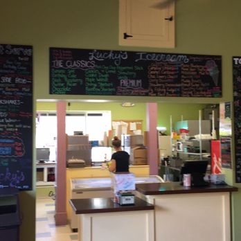 Lucky's Ice Cream - Menu boards - Ice Cream & Frozen Yogurt Near Me - Lee, Massachusetts