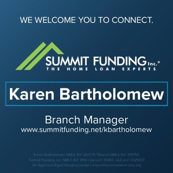 Karen Bartholomew - Summit Funding - Mortgage Brokers Near Me - Livermore, California Karen Bartholomew - Summit Funding - Mortgage Brokers Near Me - Livermore, California