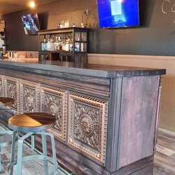 ManBasics Speakeasy & Barbershop - ManBasics Speakeasy, a complete bar with a "secret entrance" into the barbershop!