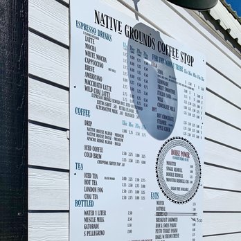Mad Mule Coffee Co - drive up menu - Coffee & Tea Near Me - Benson, Arizona