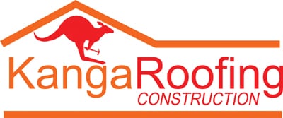Kangaroofing Construction Logo